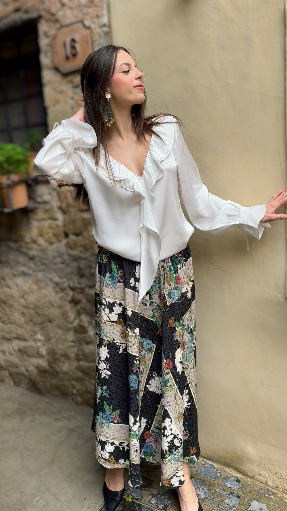 Lulu White Blouse