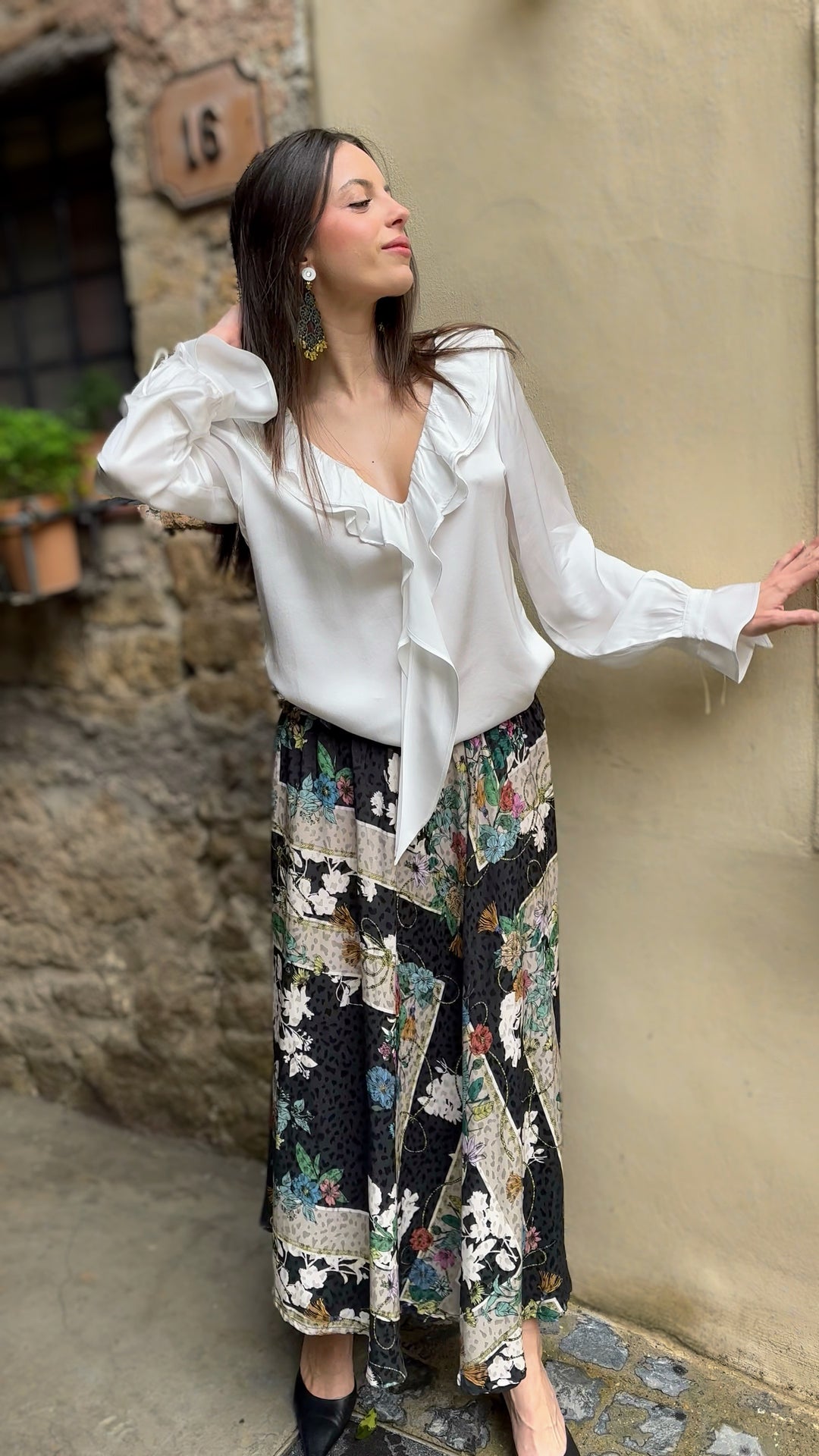 Lulu White Blouse