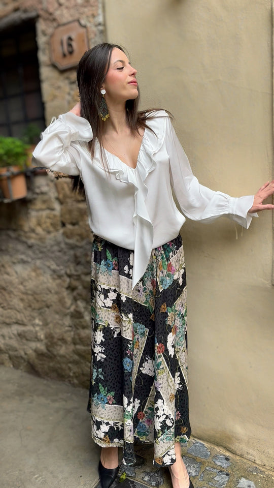 Lulu White Blouse