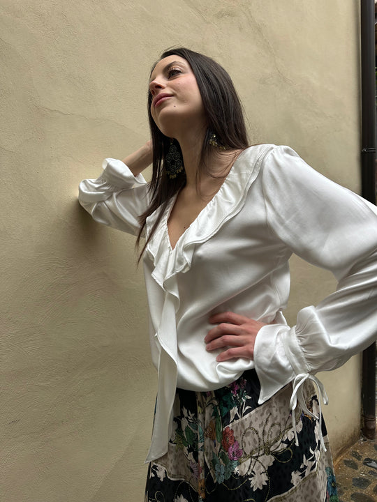 Lulu White Blouse