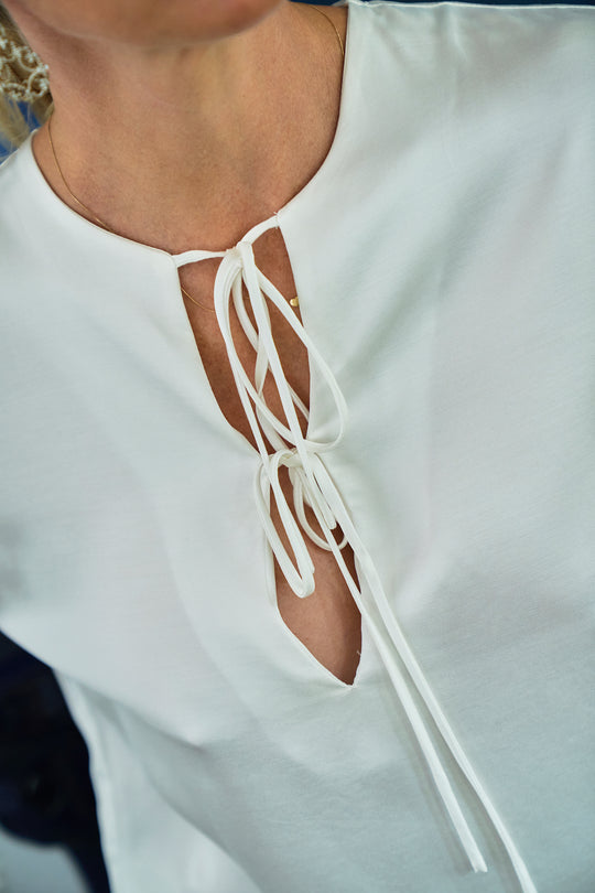 Luisa White Blouse