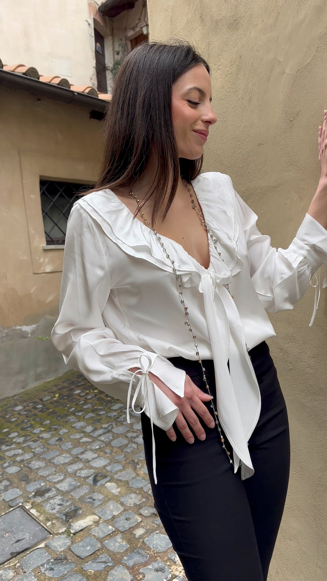 Lulu White Blouse