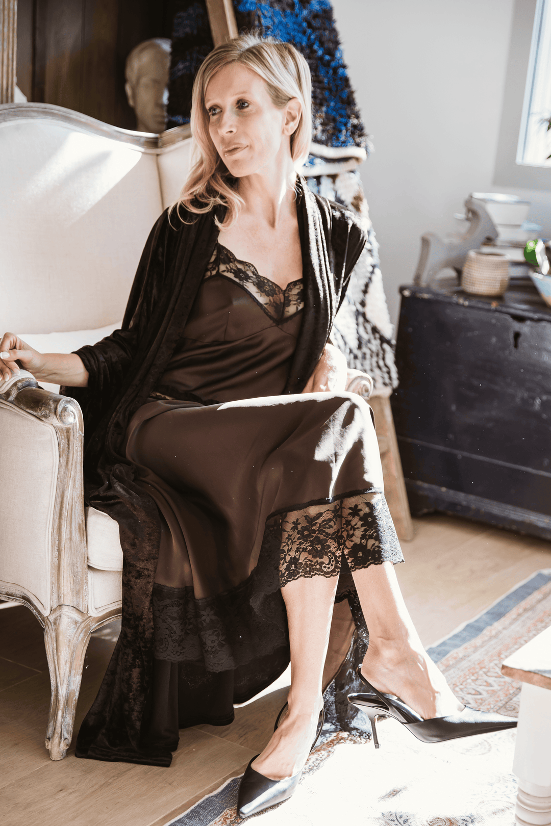 The "Nicotrella Dress," an elegant fusion of style and charm. With its graceful silhouette and delicate details, it's a perfect choice for adding a touch of sophistication to your look. This dress is versatile and captivating, suitable for a variety of occasions where you want to showcase your sense of fashion.