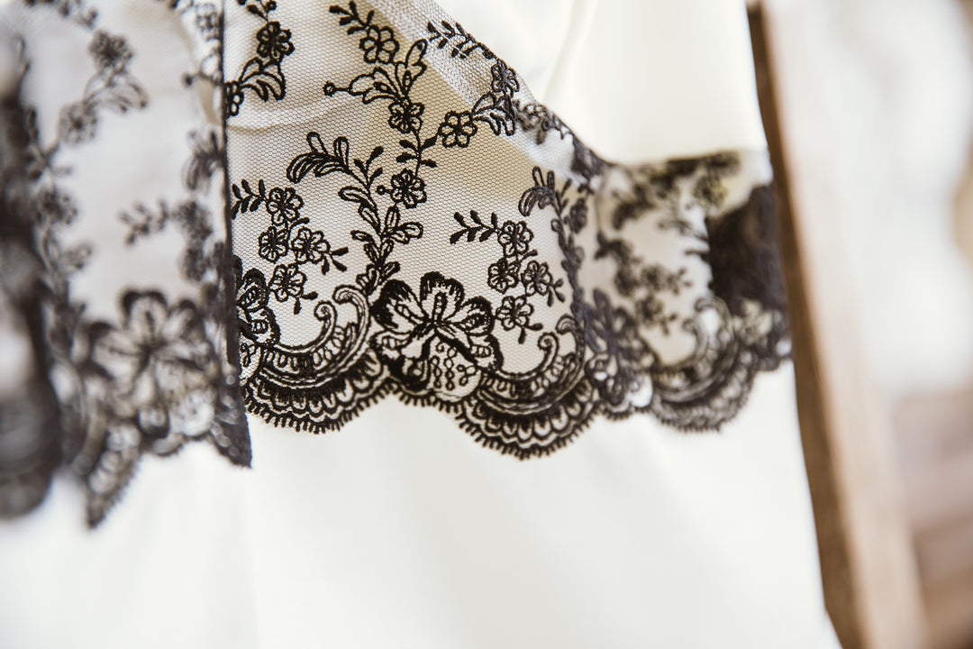 Milky Embroidery Silk  Top - Nicotrella