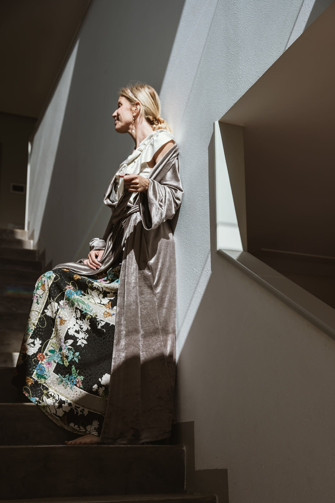 Grey Kimono - Nicotrella
